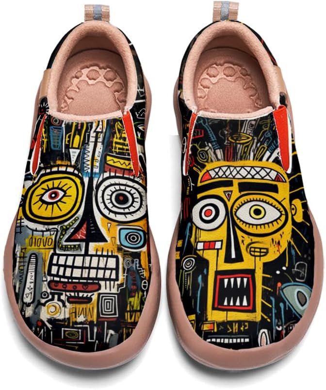 

Слипоны с граффити-рисунком Onehorse, Animal&graffiti-36