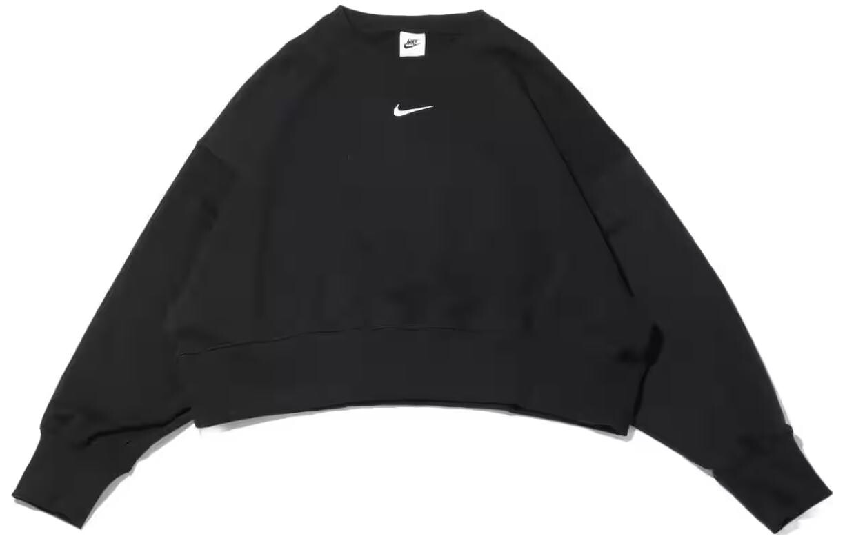 

Одежда Толстовка женская черная Nike