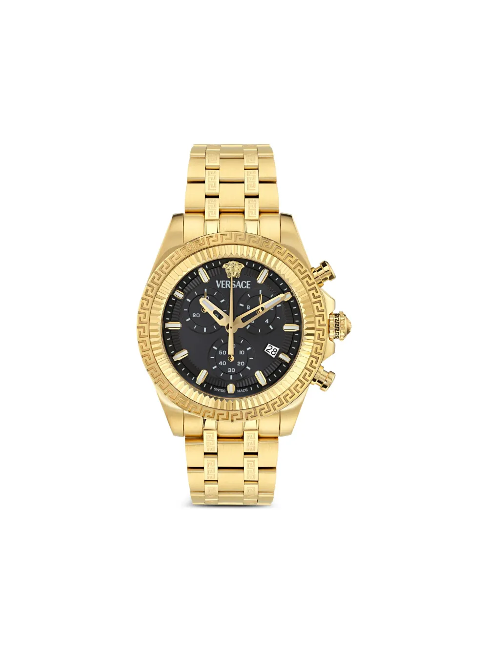 

Наручные часы Hellenyium Chrono 43 мм Versace, черный