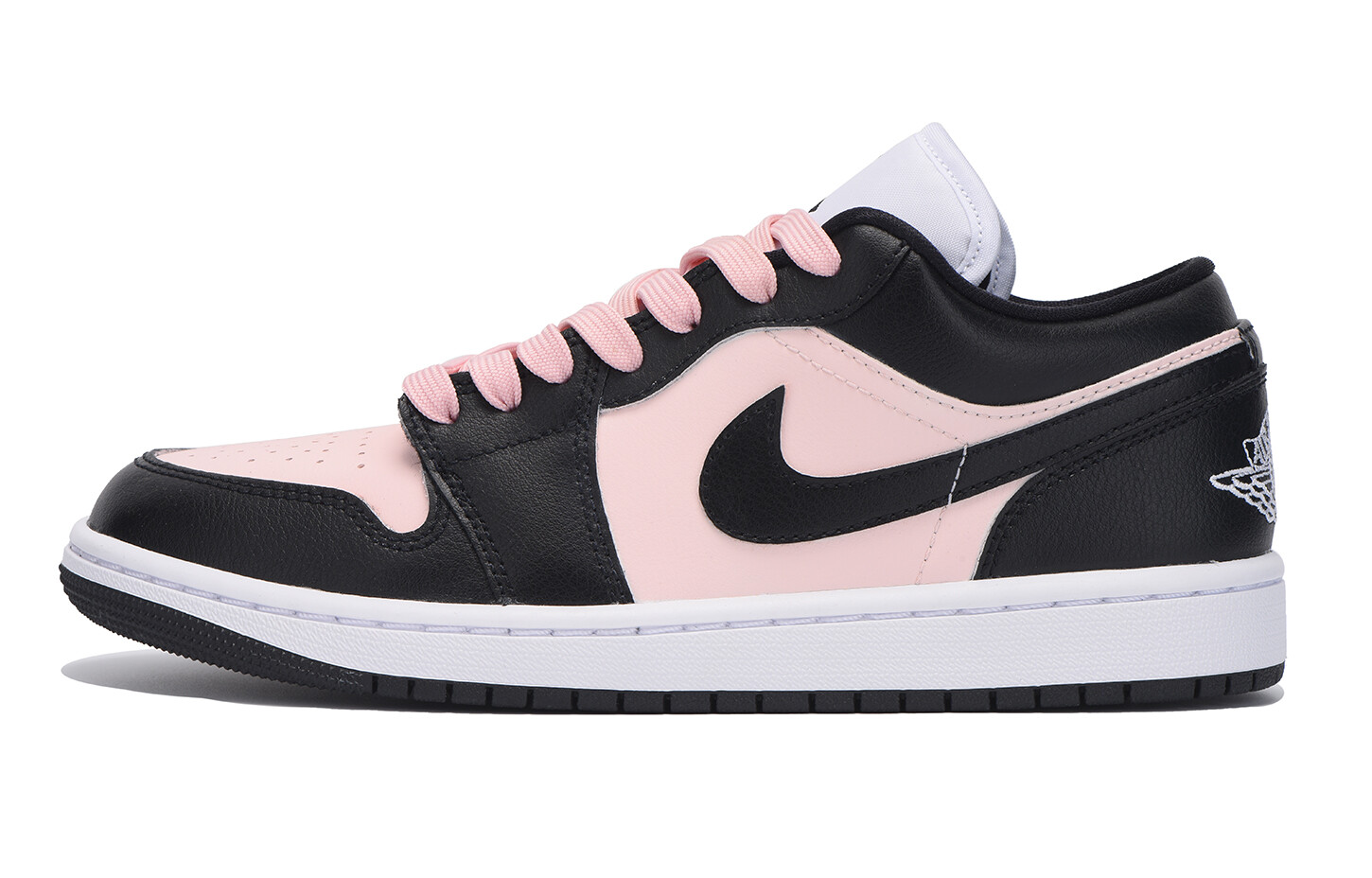 Jordan Air Jordan 1 винтажные баскетбольные кроссовки женские, Black/Pink