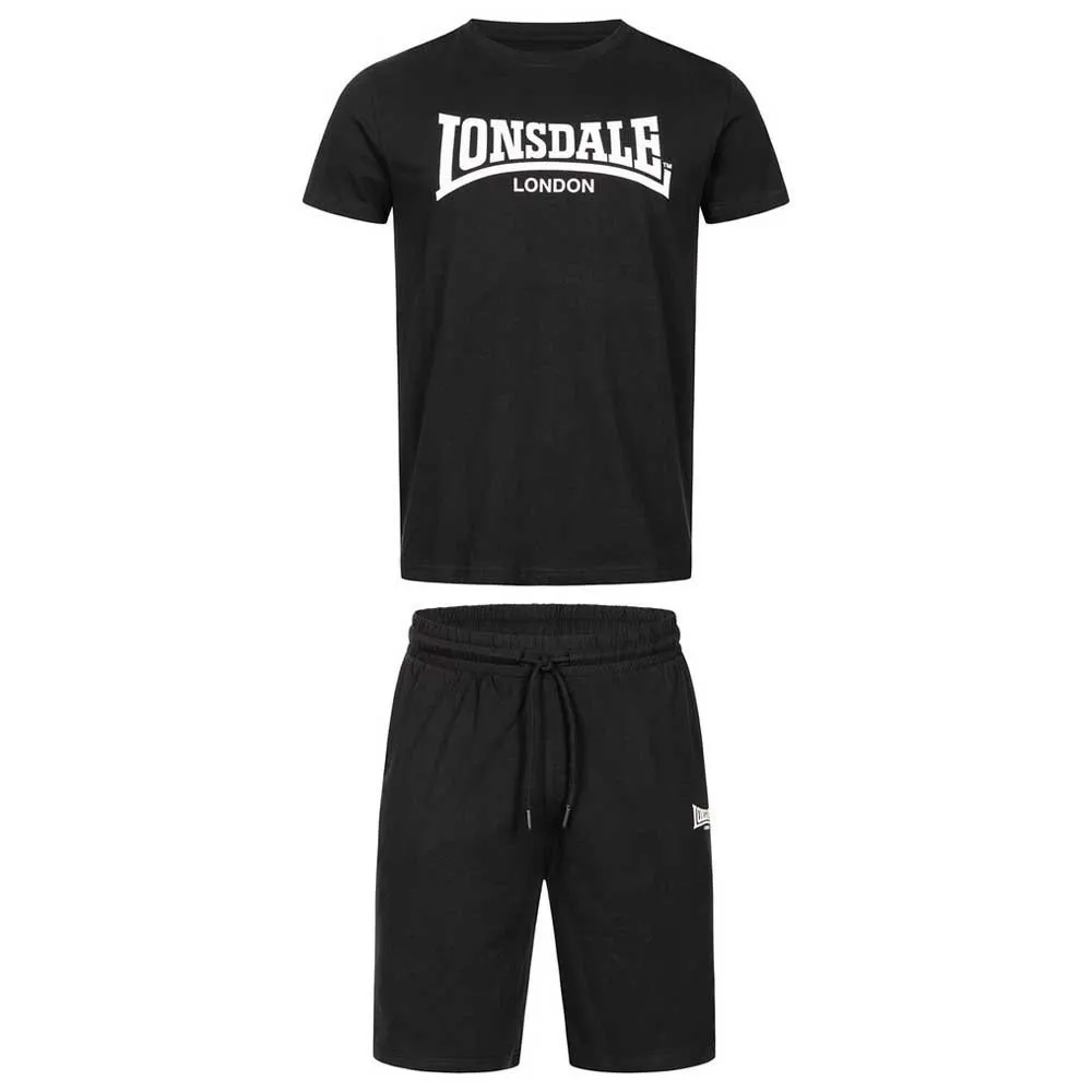 

Футболка Lonsdale Moy & Short Set, черный