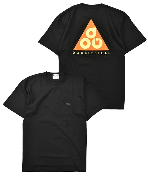 

Футболка с треугольным логотипом DOUBLE STEAL, черный