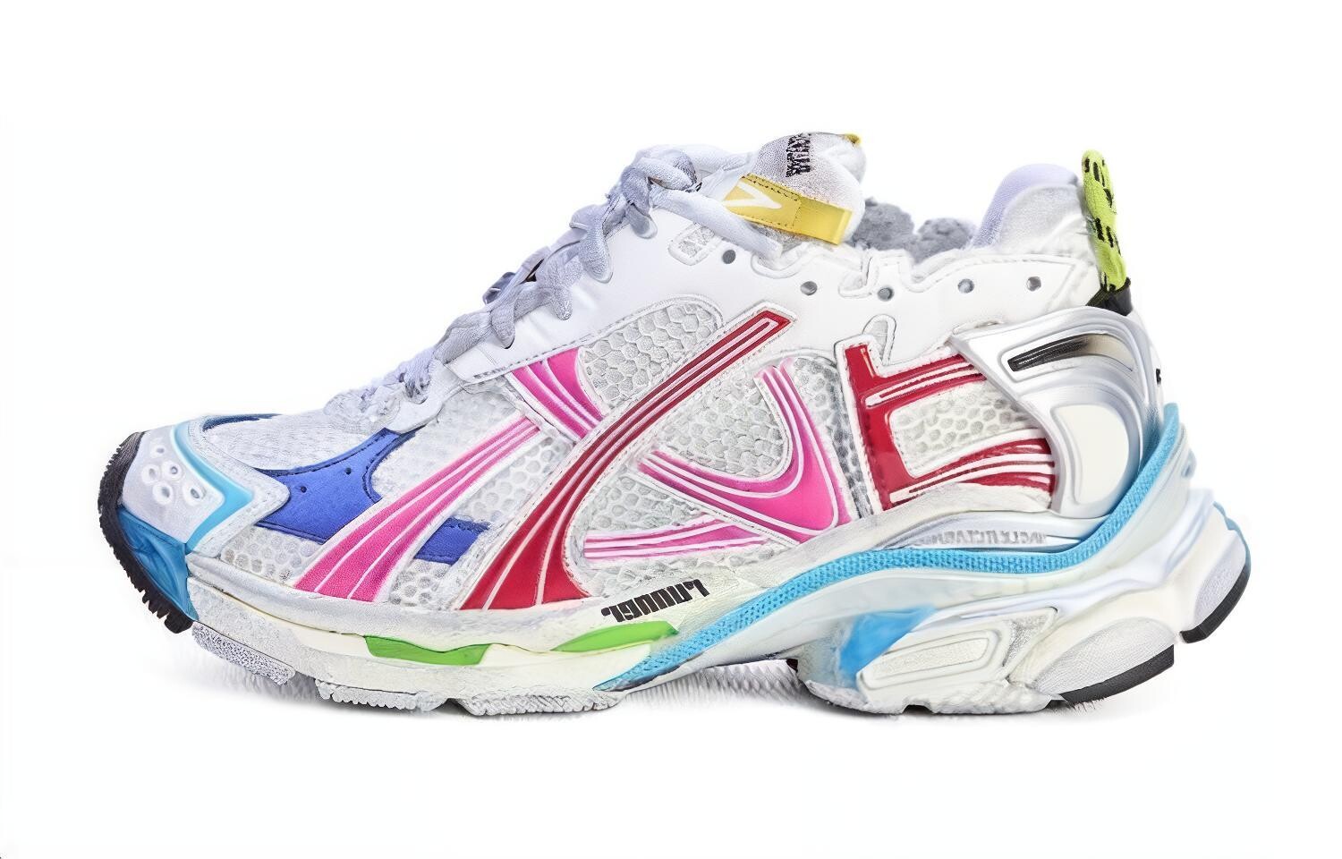 

Кроссовки женские Balenciaga Worn-Out для бега, белый