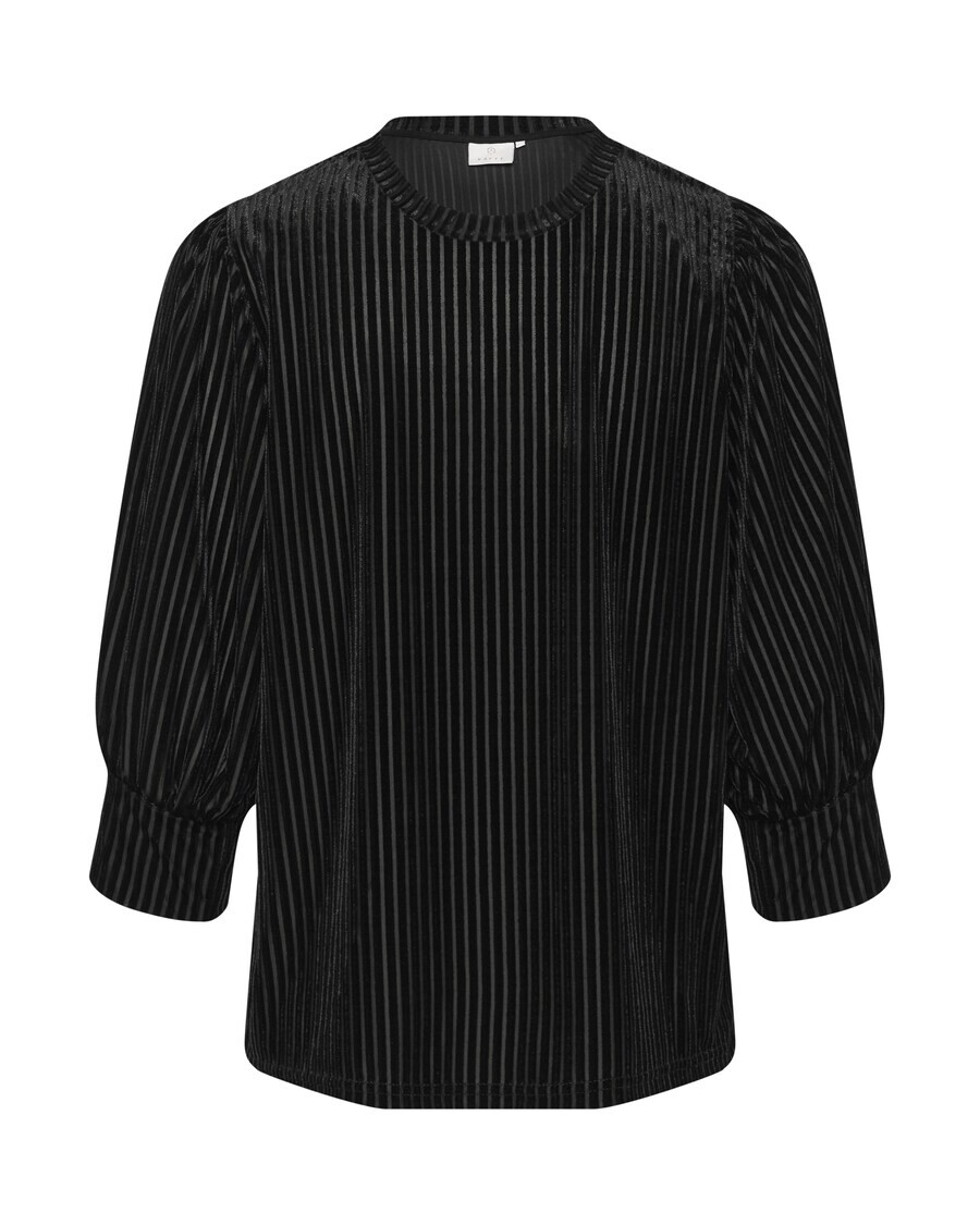 

Блузка с коротким рукавом Kaffe Blouse Caca, черный