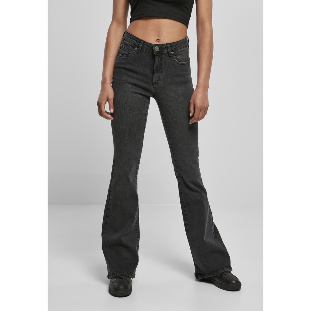 

Джинсы Urban Classics TB4549 high waist, черный