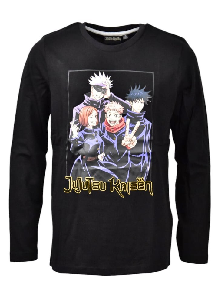 

Лонгслив Jujutsu Kaisen Langarmshirt Jujutsu Kaisen, черный