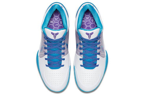 Кроссовки zoom kobe 4 protro Nike, белый — фото 4
