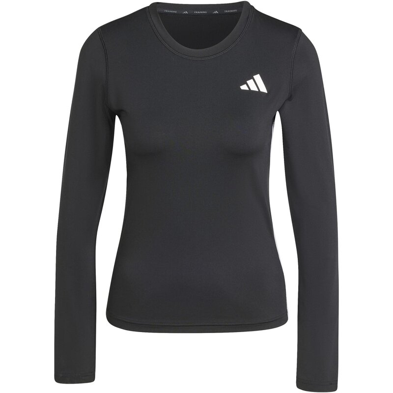 

Футболка первой необходимости с тремя полосками для тренировок Adidas, черный