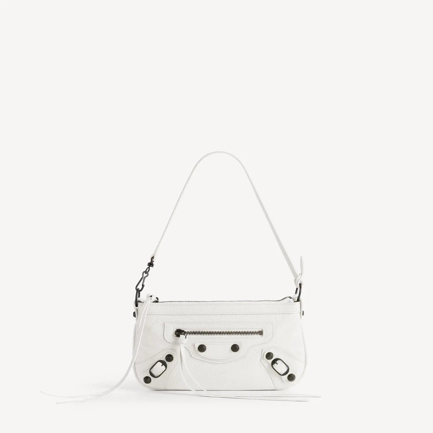 Женская сумка Le City на ремешке в цвете Optic White BALENCIAGA