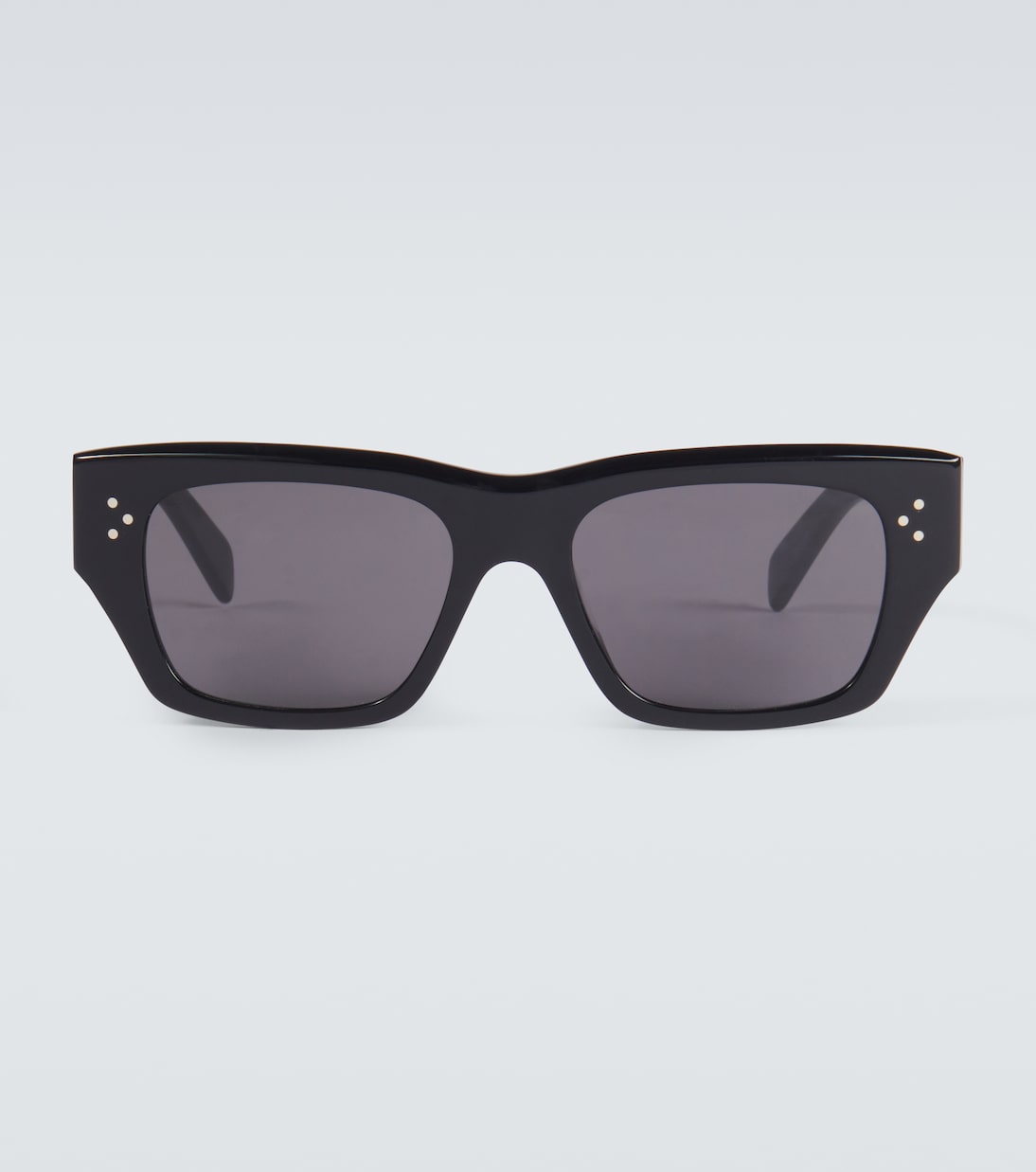 

Солнцезащитные очки Bold 3 Dots HD прямоугольные Celine Eyewear, Shiny Black/ Smoke