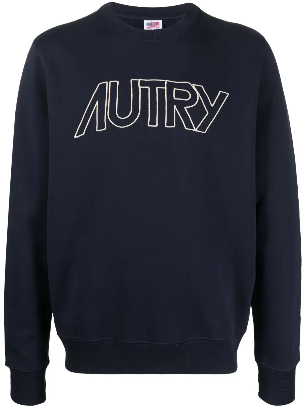 

Джемпер с вышитым логотипом AUTRY, синий