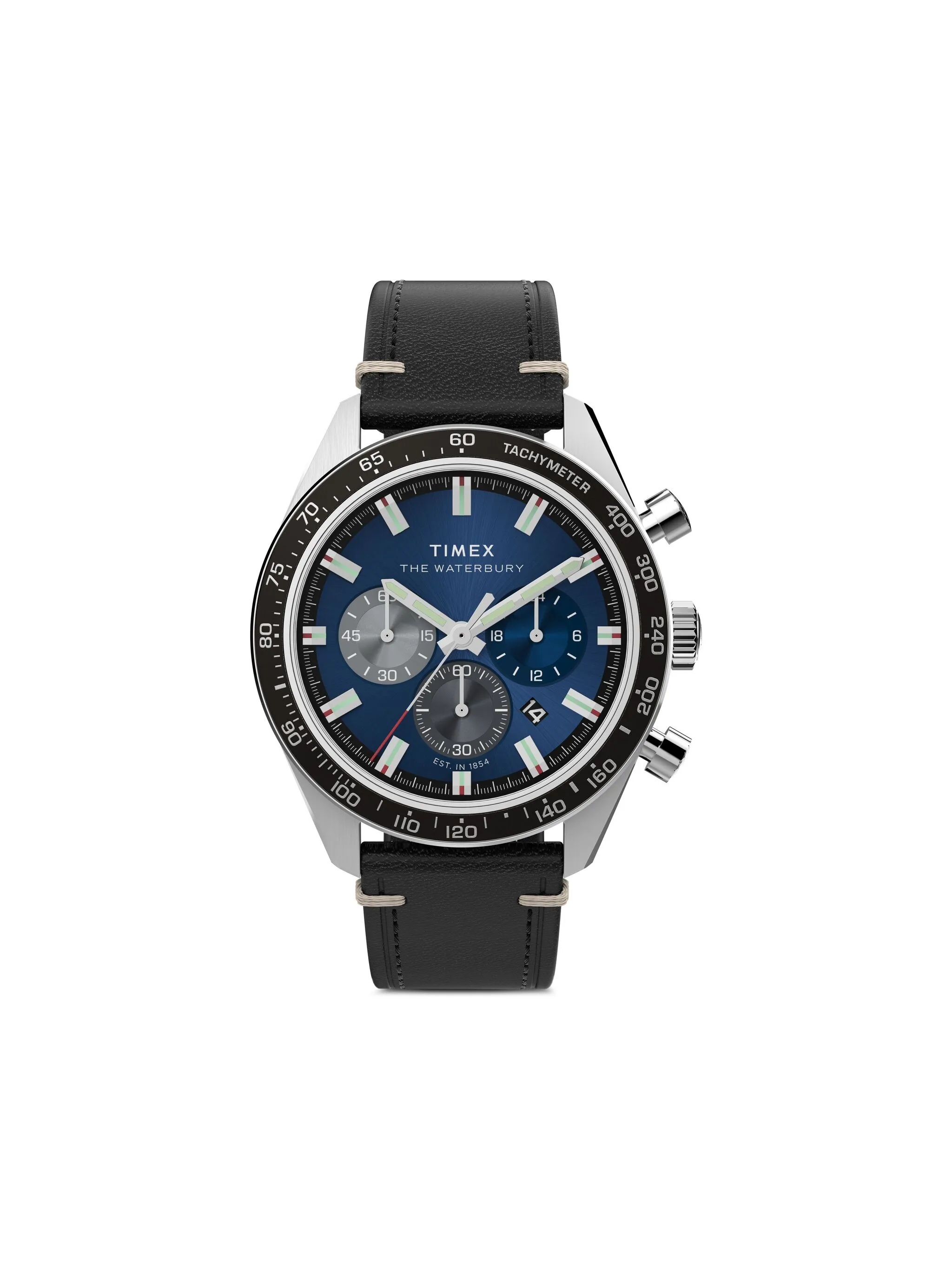 

Наручные часы Waterbury 41 мм Timex, синий