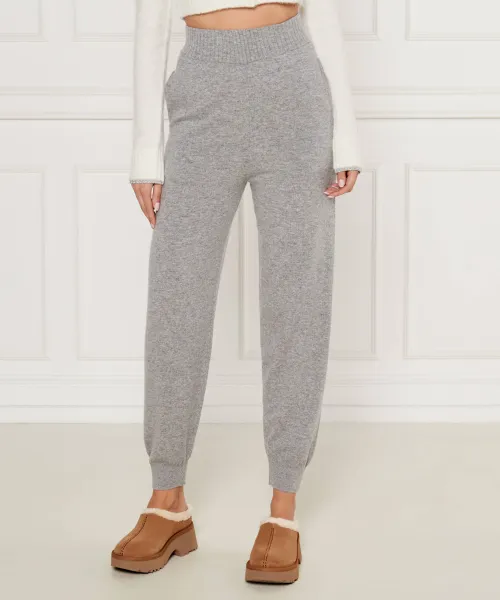 

Австралийские вязаные шерстяные брюки Regular fit Pinko, серый