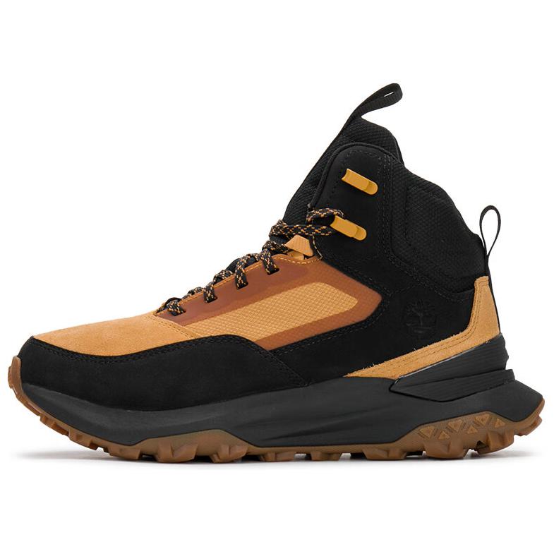 

Timberland Износостойкие высокие треккинговые ботинки для мужчин, желто-черные