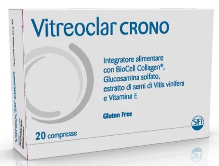 

Добавка для тканей Vitreoclar Crono, 20 таблеток