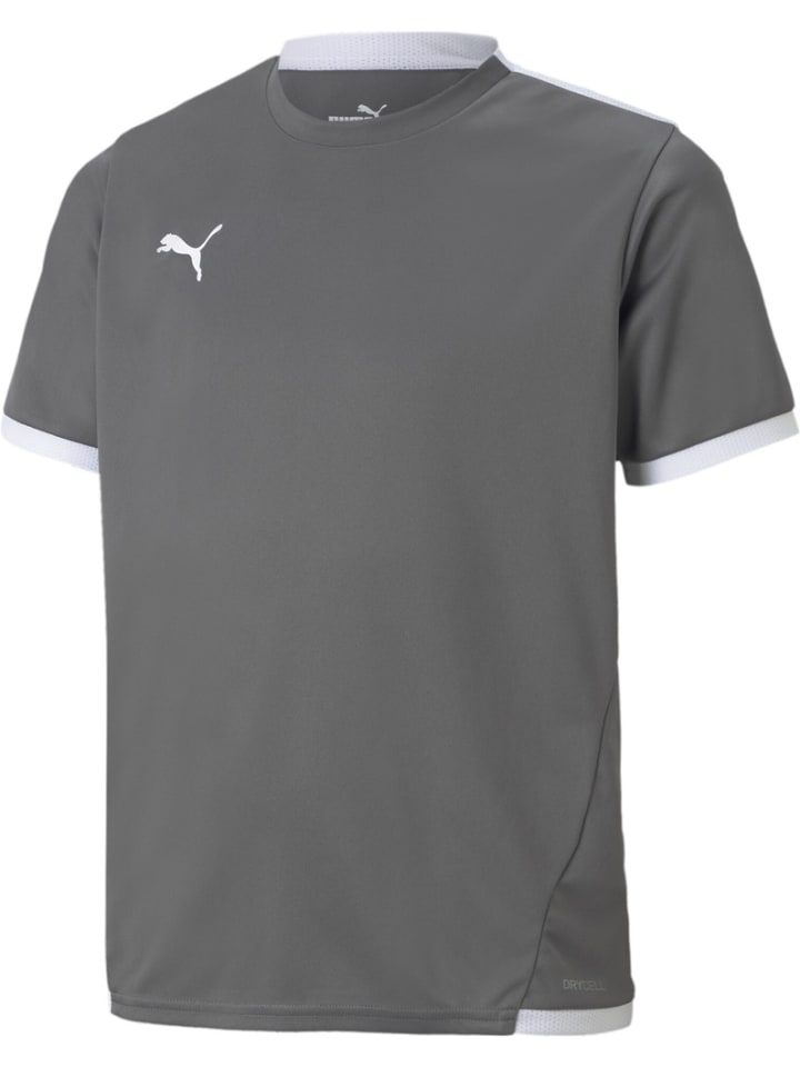 

Спортивная футболка "TeamLIGA Jersey Jr" серого цвета Puma