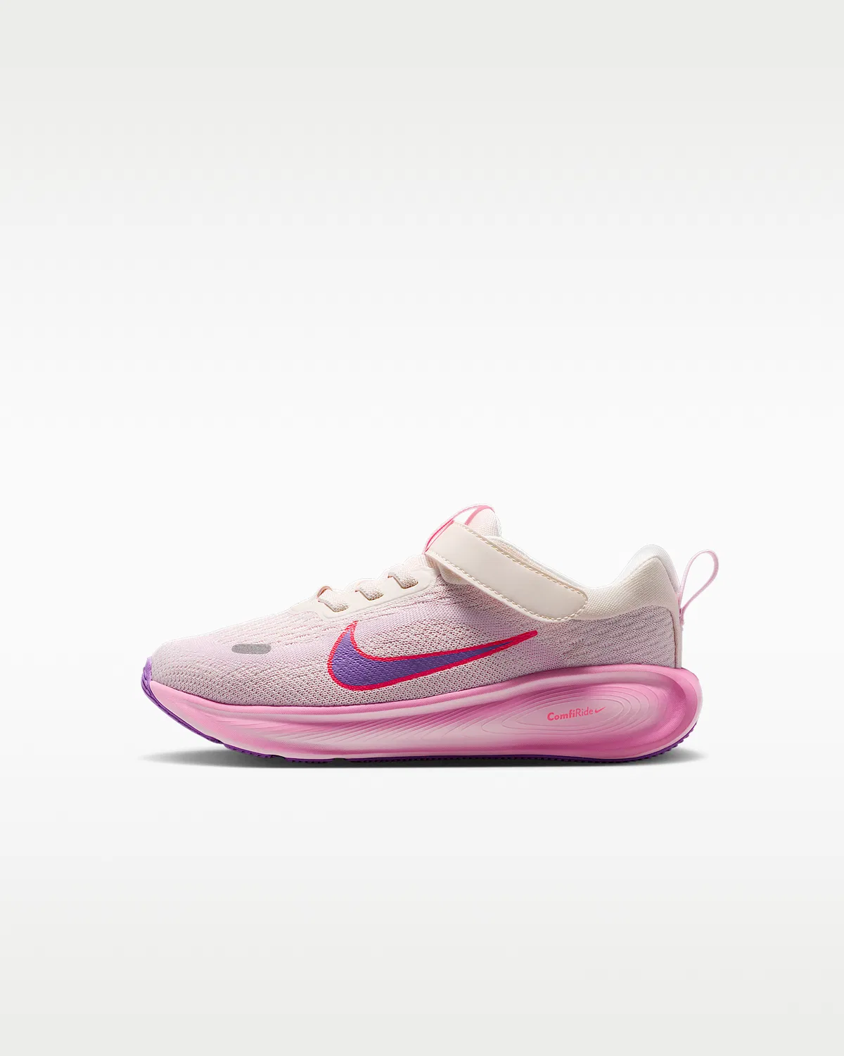 Детские кроссовки Nike Stellar Ride, Chalk/Pink Foam/Bright Crimson/Bright Violet