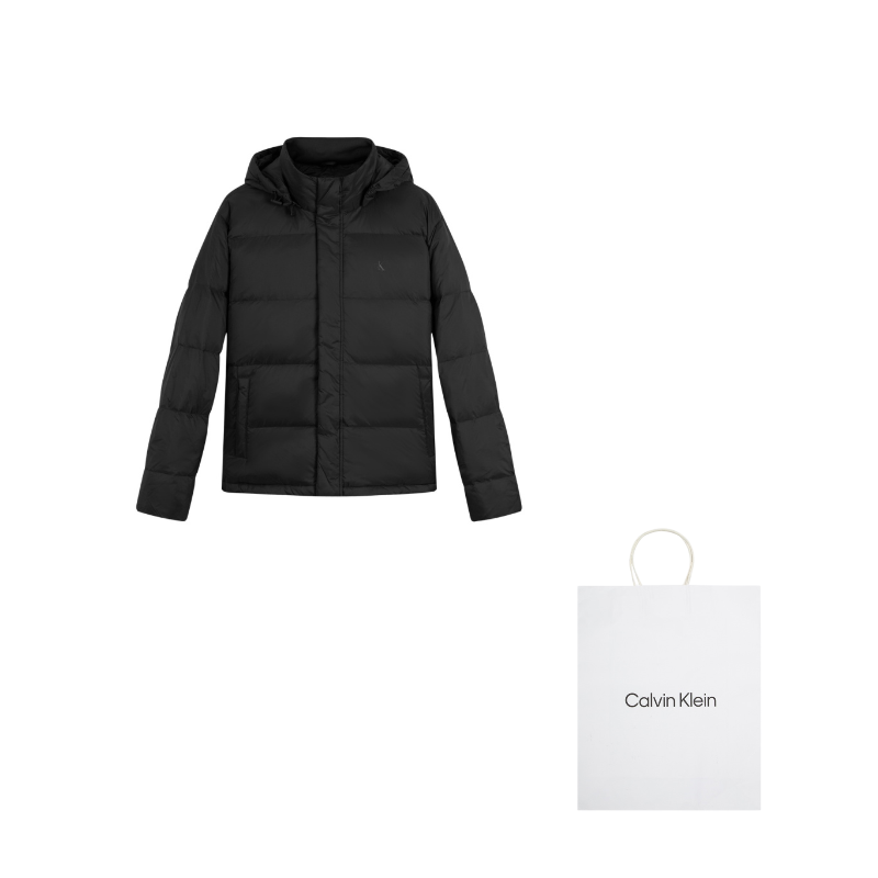 

Calvin Klein Мужская пуховая куртка, UB1-Space Black