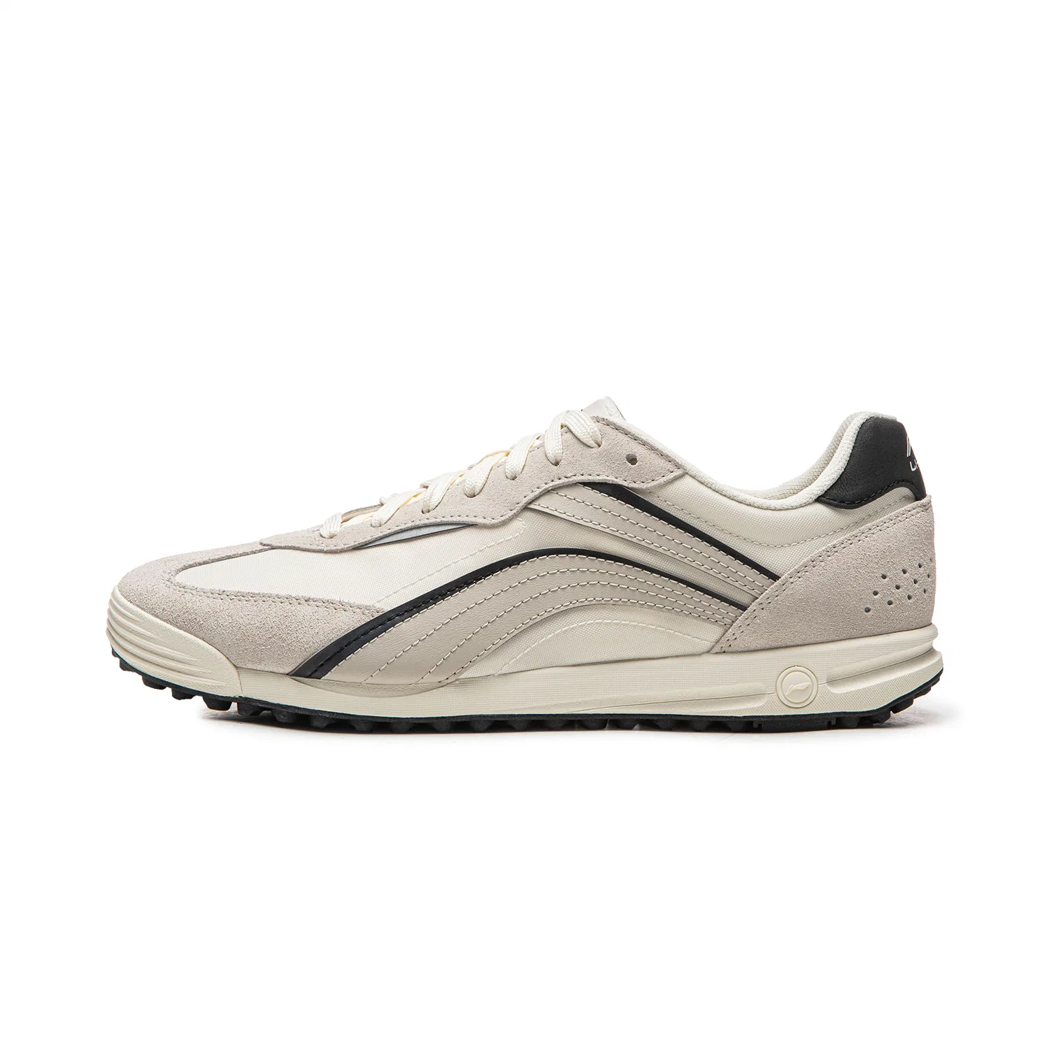 Кроссовки повседневные Li-Ning Ecru/Heron White Gray