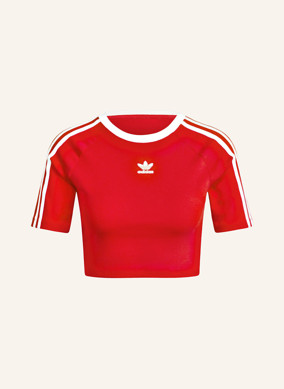 

Укороченная рубашка Adidas Originals, красный