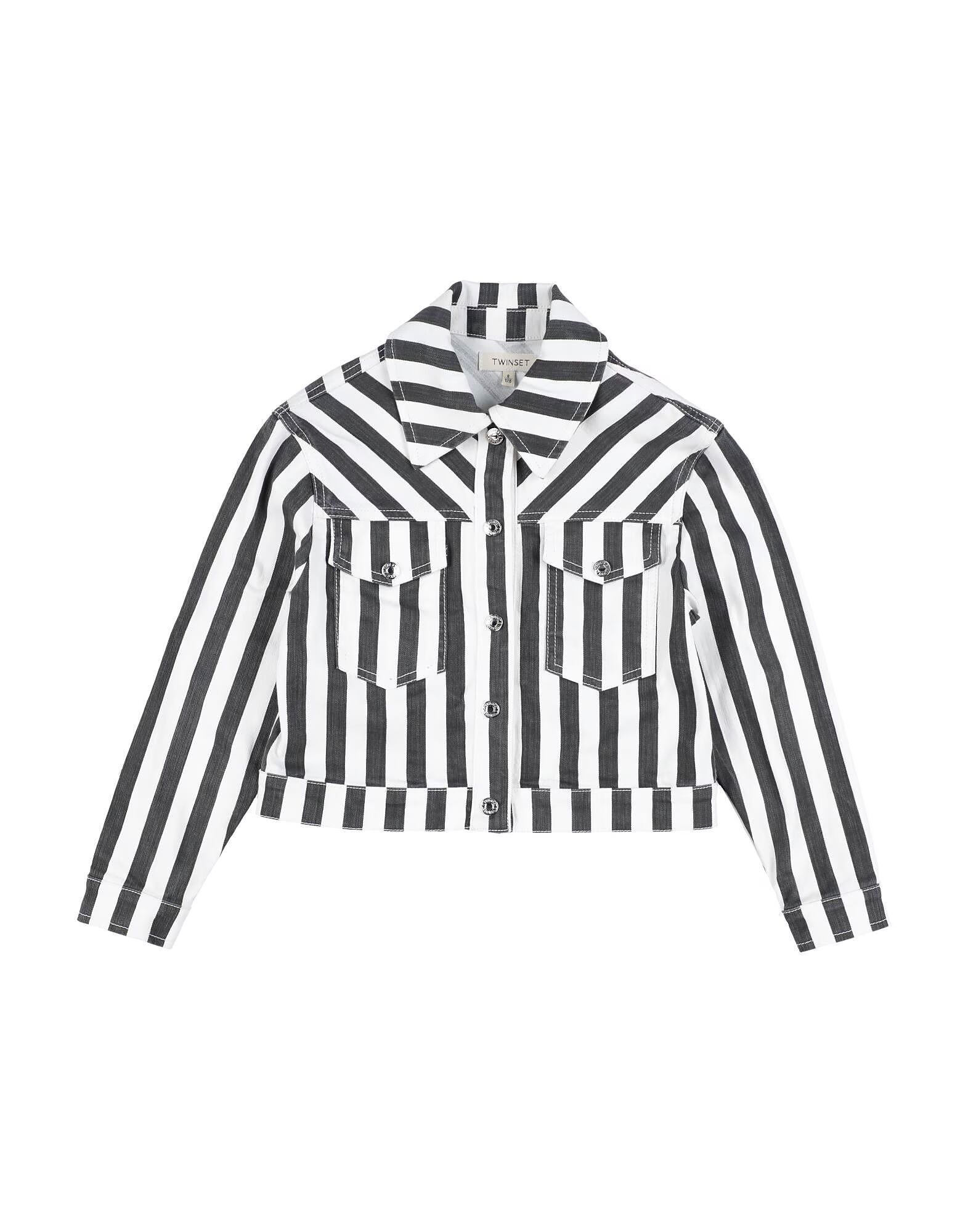 

Джинсовая куртка для девочек Twinset, черный