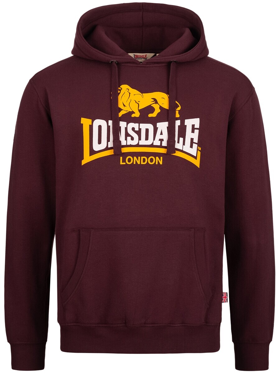 

Толстовка с капюшоном LONSDALE Sweatshirt Thurning, красный