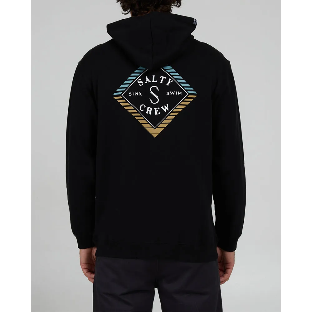 

Толстовка Salty Crew Bruce full zip, черный