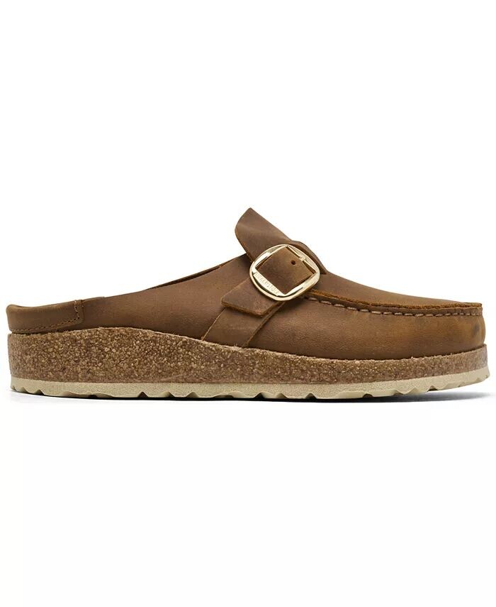 Женские кожаные сабо Buckley от Finish Line Birkenstock, коричневый — фото 3