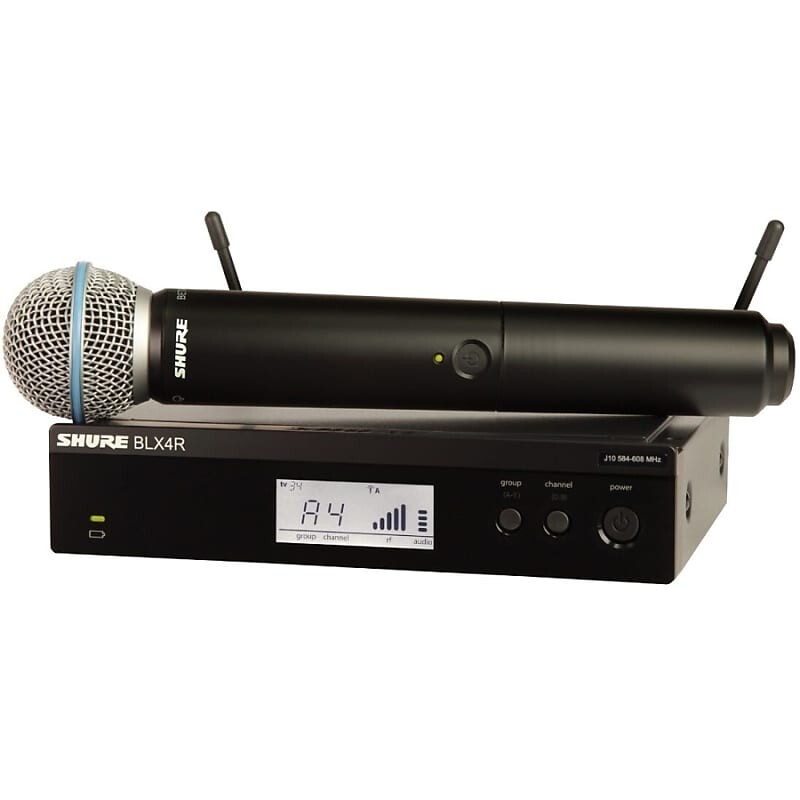 

Микрофон Shure BLX24R/B58 Wireless Handheld Handheld Beta58 Microphone System