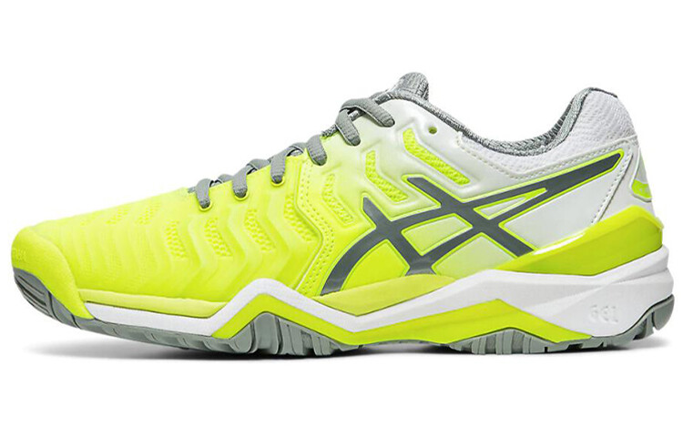 

Кроссовки Asics Women's Gel Resolution 7 'Safety Yellow Stone Grey'