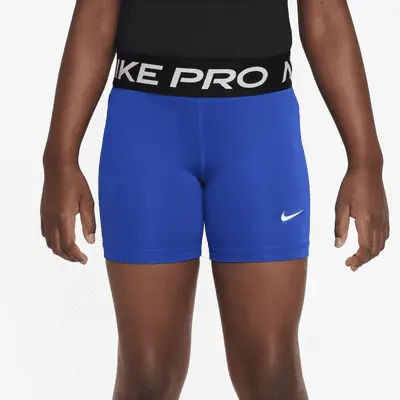 Шорты Nike Pro, цвет Game Royal/White — фото 2