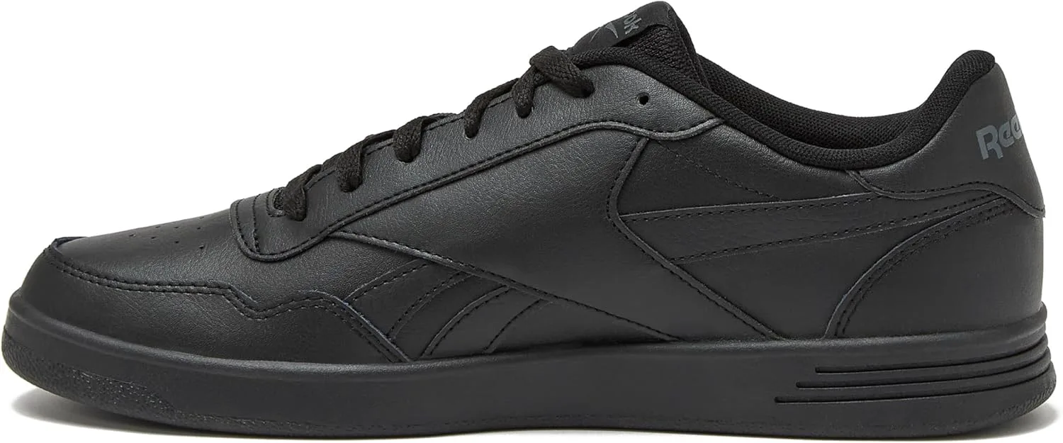 Мужские кроссовки Reebok Court Advance - повседневные теннисные туфли, размеры с 6 по 15, черный/серый — фото 3