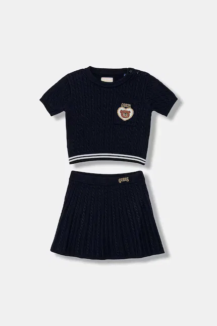 Комплект детский из двух предметов трикотажный Guess, синий