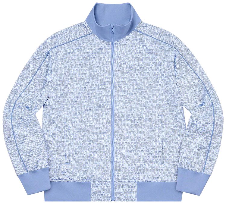 

Куртка Supreme Repeat Track Jacket 'White', синий