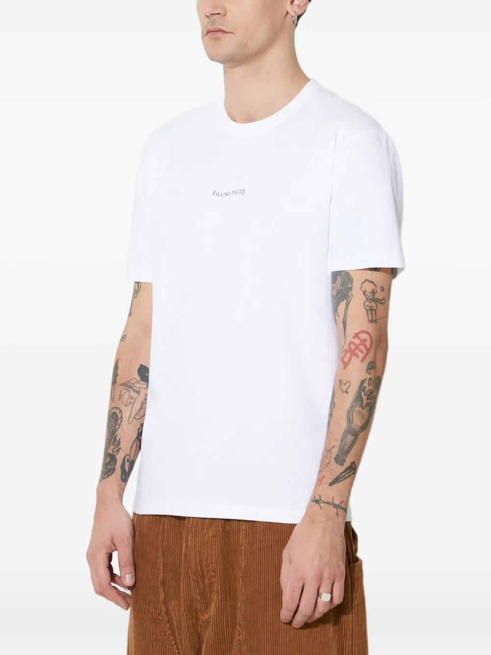 

Футболка с логотипом Filling Pieces, белый