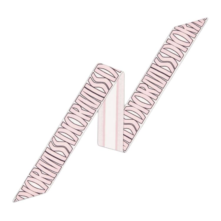 

Шёлковый шарф Silk для женщин светло-розовый DIOR, розовый