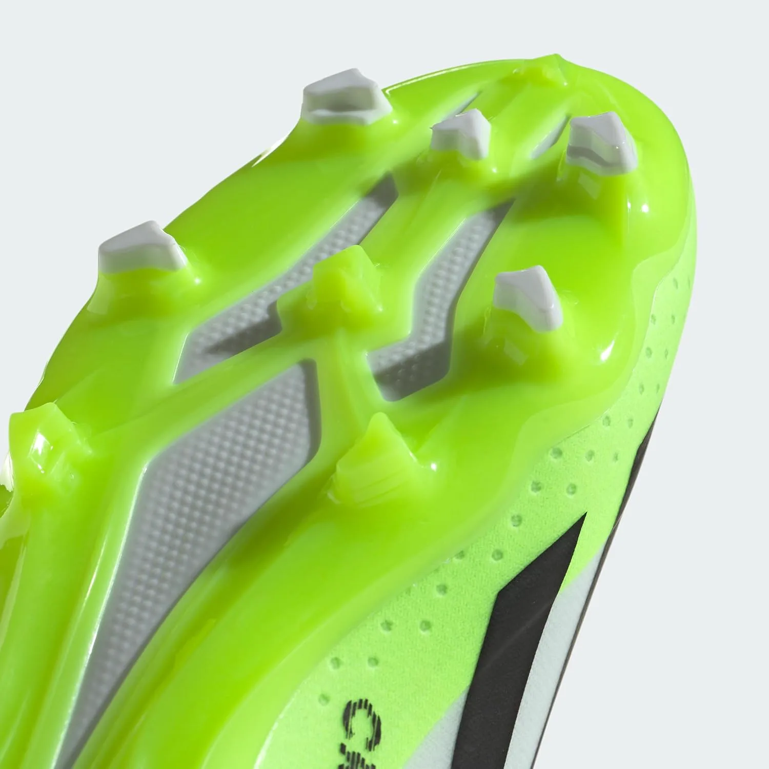 Детские модные кроссовки Adidas X Crazyfast.3 для твердого грунта, белый/черный — фото 3