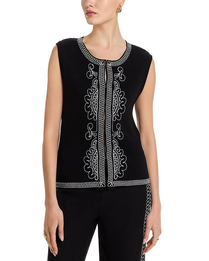 

Топ Cassia Elie Tahari, черный