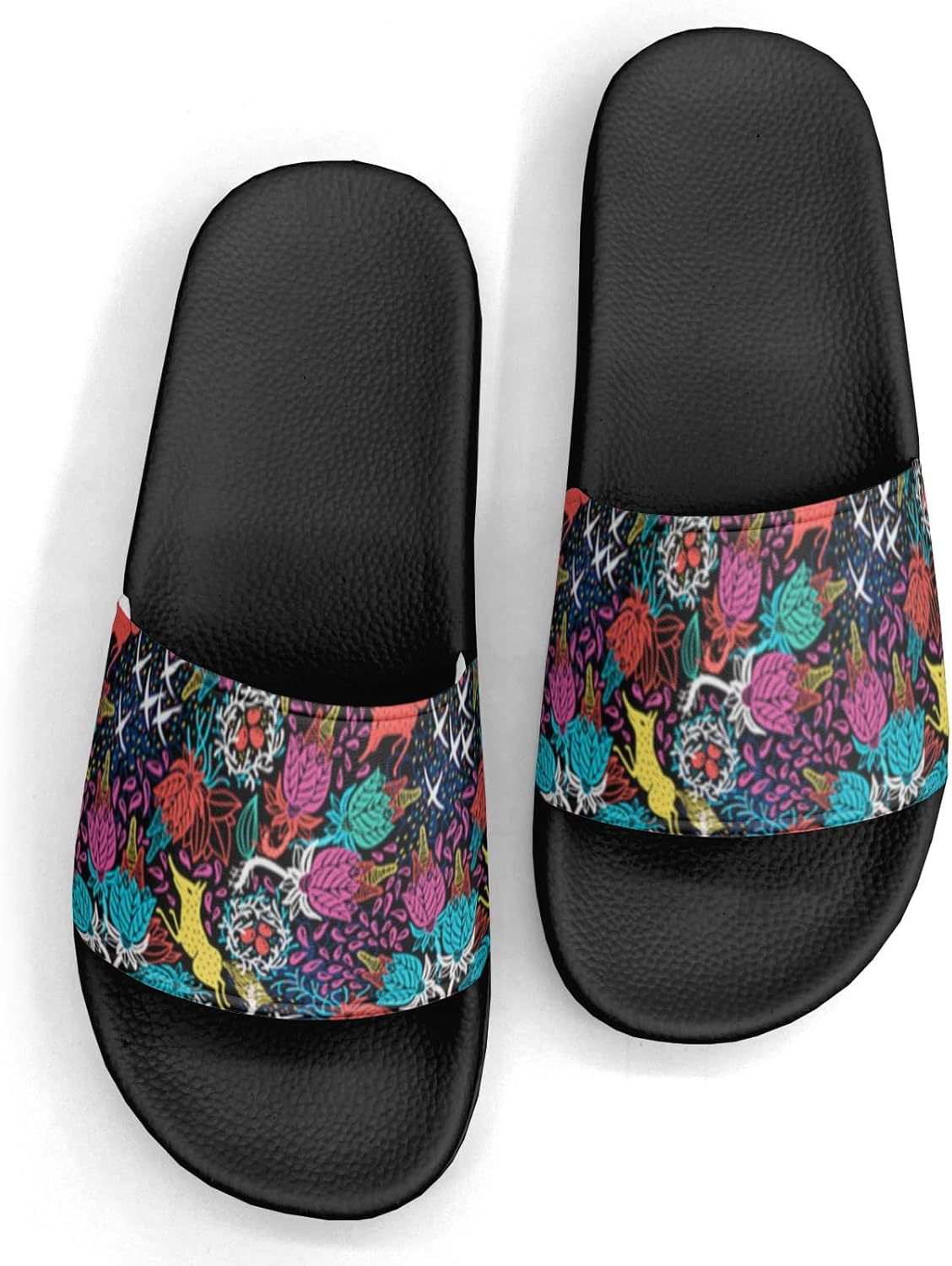 

Сланцы с дизайном банана для женщин и мужчин Generic, Fox Bird Flower