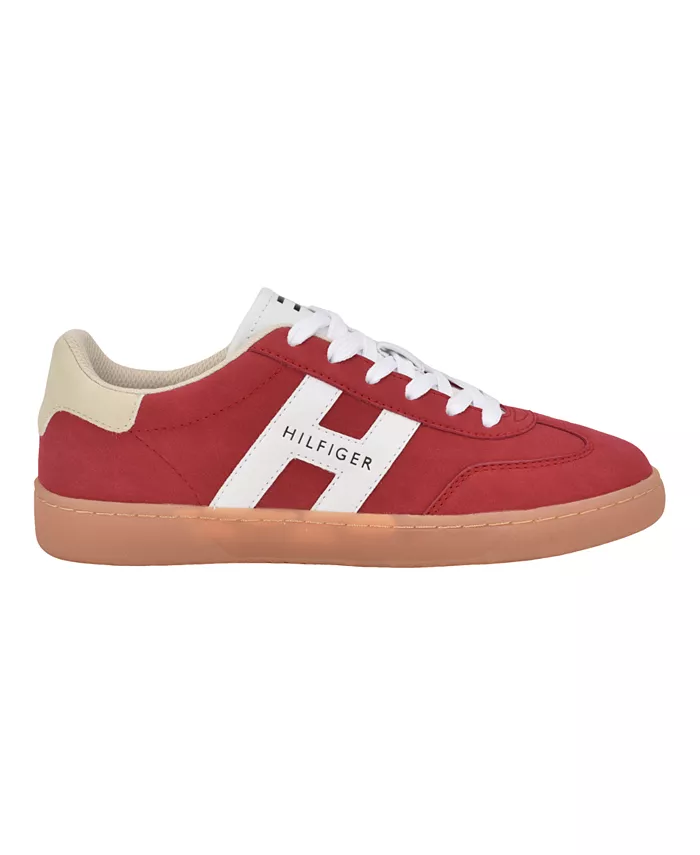 Женские кроссовки Maisie Low Profile на шнуровке Tommy Hilfiger, красный — фото 2