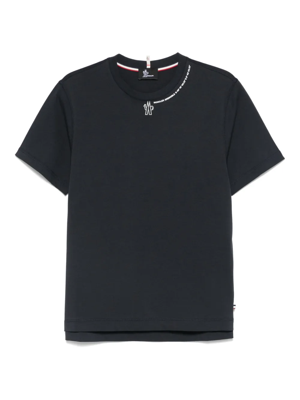 

Футболка с логотипом Moncler Grenoble, синий
