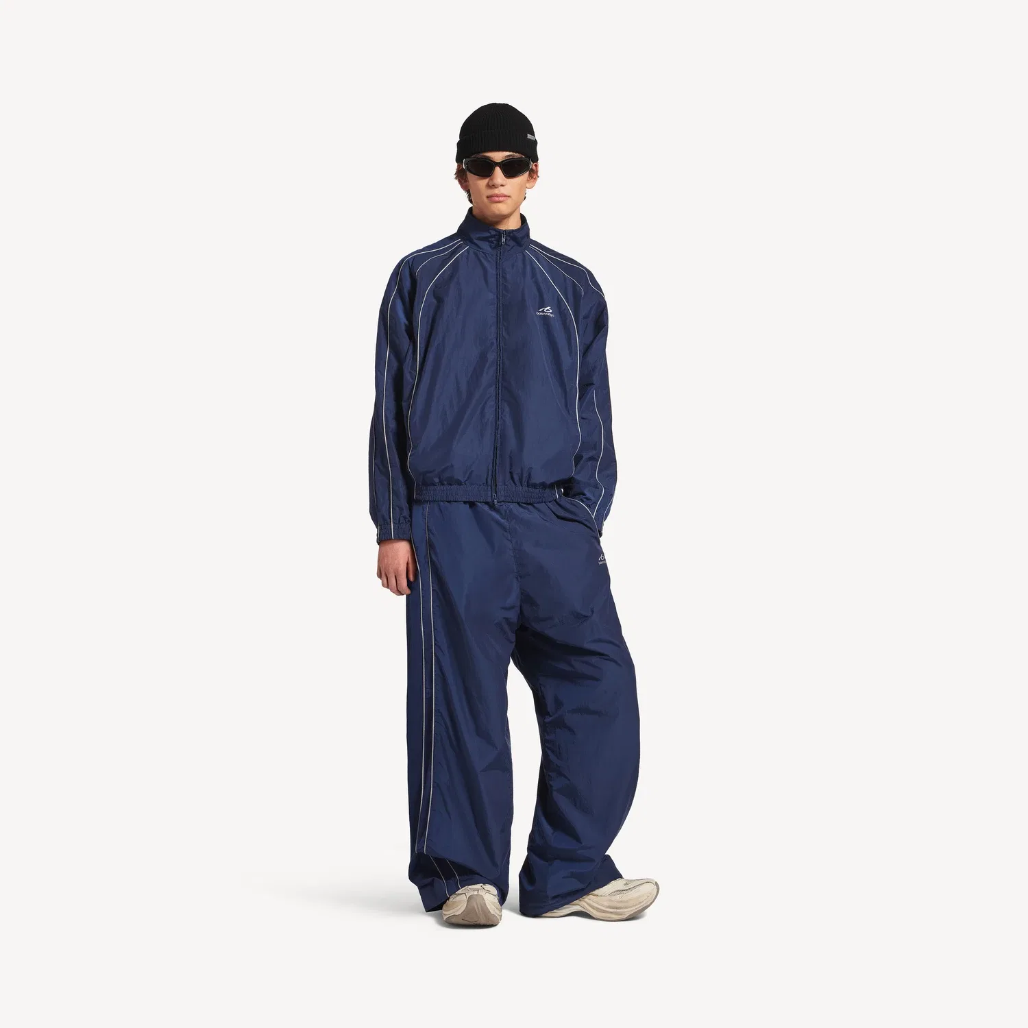 Мужская куртка-спортивный костюм Bodies в новом темно-синем цвете Balenciaga — фото 2