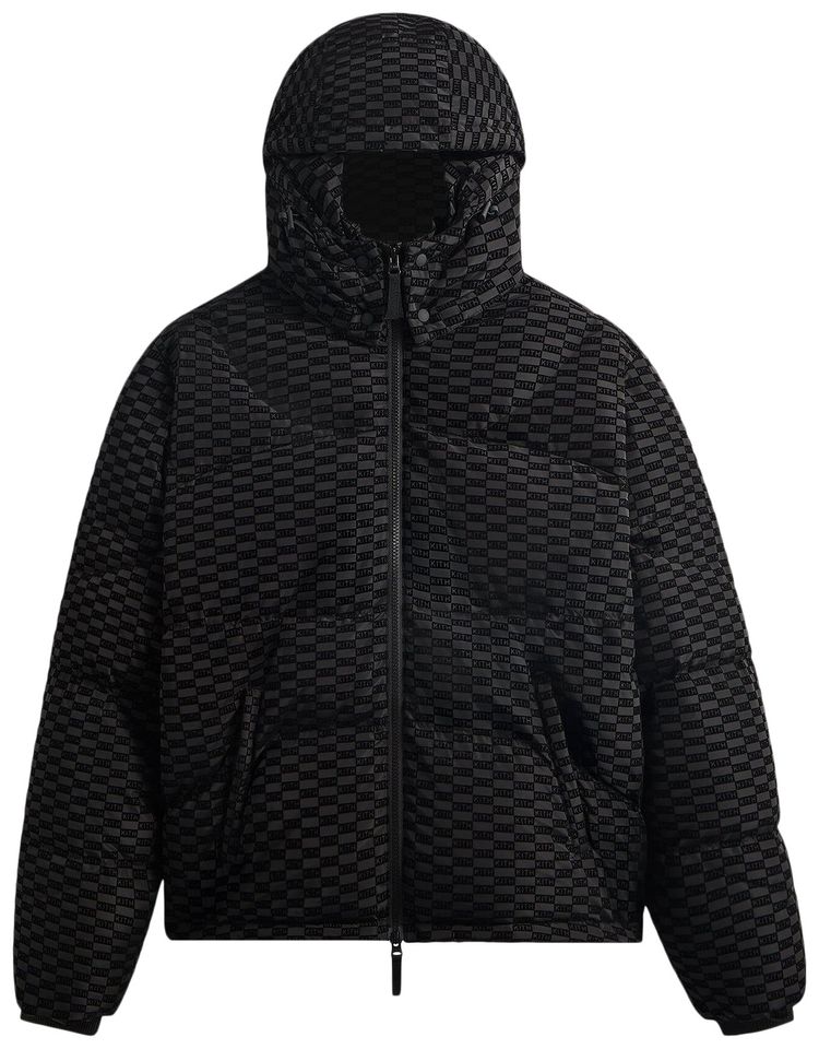 

Куртка Kith Monogram Corey Puffer, черный