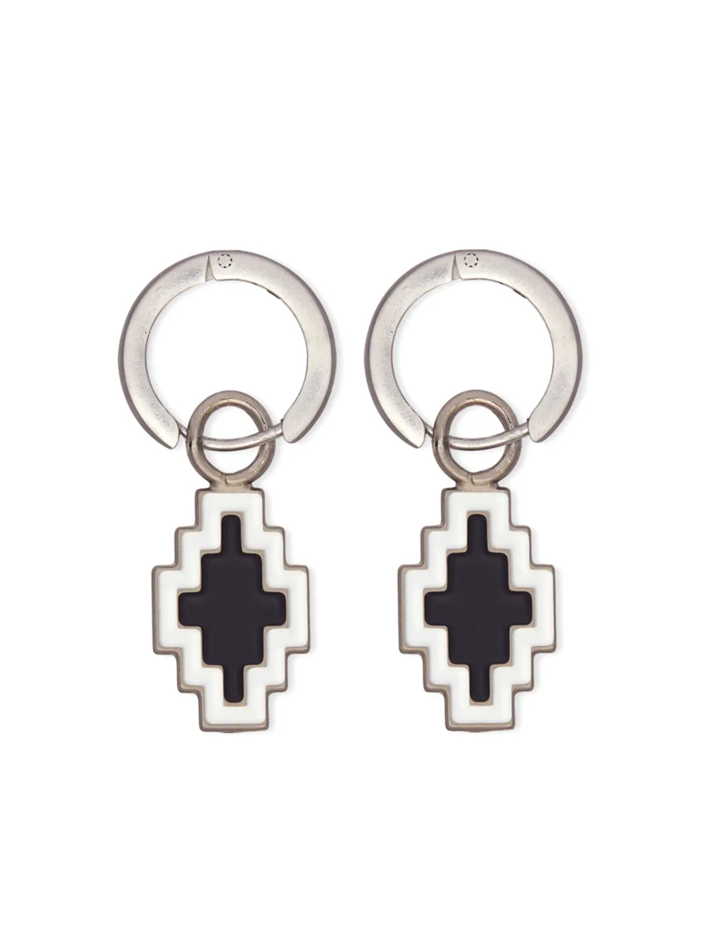 

Серьги с подвесками Cross Marcelo Burlon County of Milan, серебряный