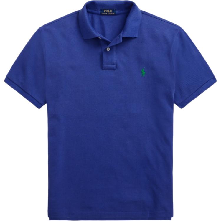 

Polo Ralph Lauren Синяя поло SS24 для мужчин, Синий, Polo Ralph Lauren Синяя поло SS24 для мужчин