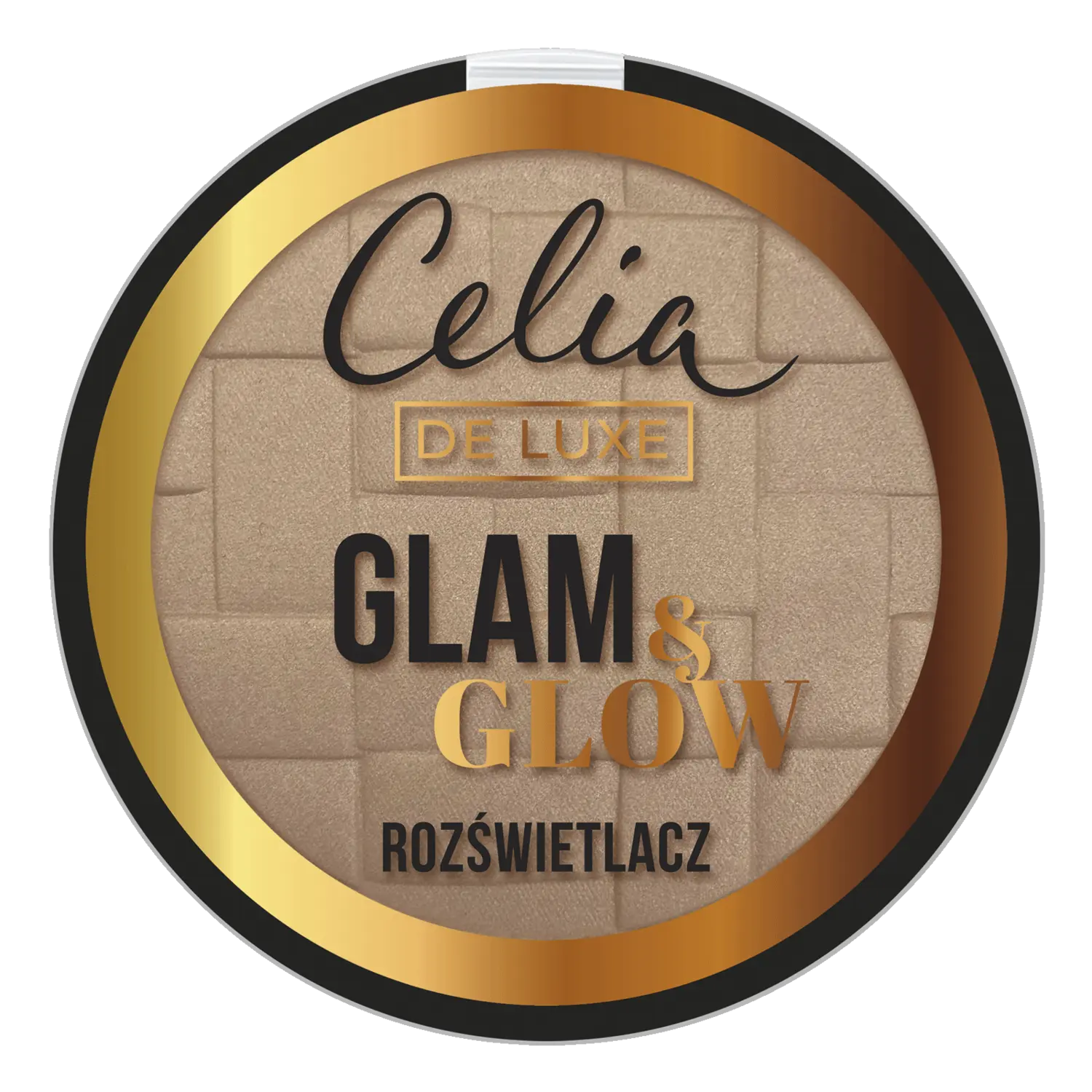 

Хайлайтер для лица 106 золотой Celia Glam&Glow, 9 гр