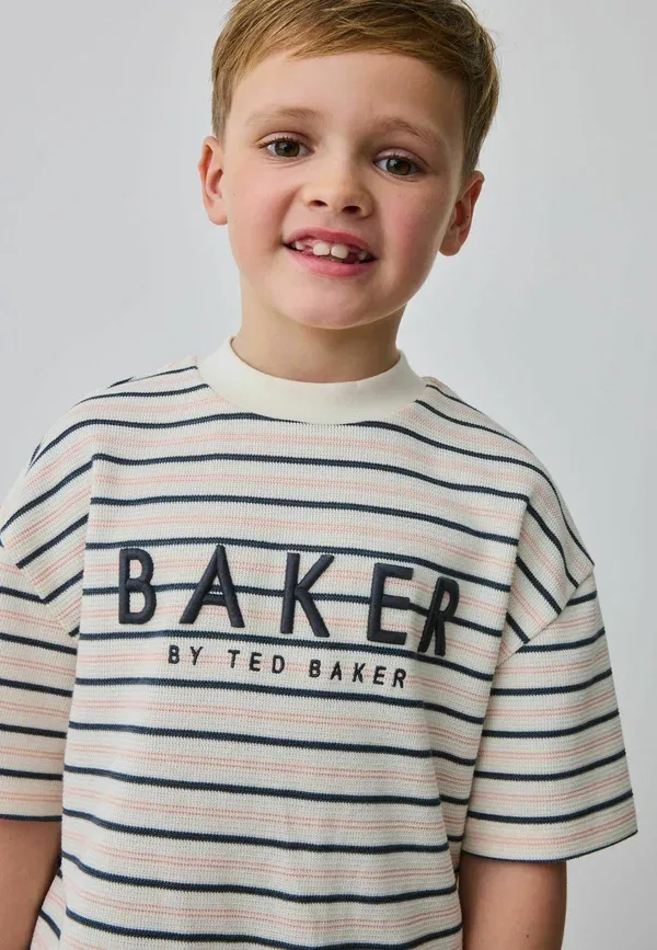 Футболка Regular fit с принтом Baker By Ted Baker, камень — фото 3