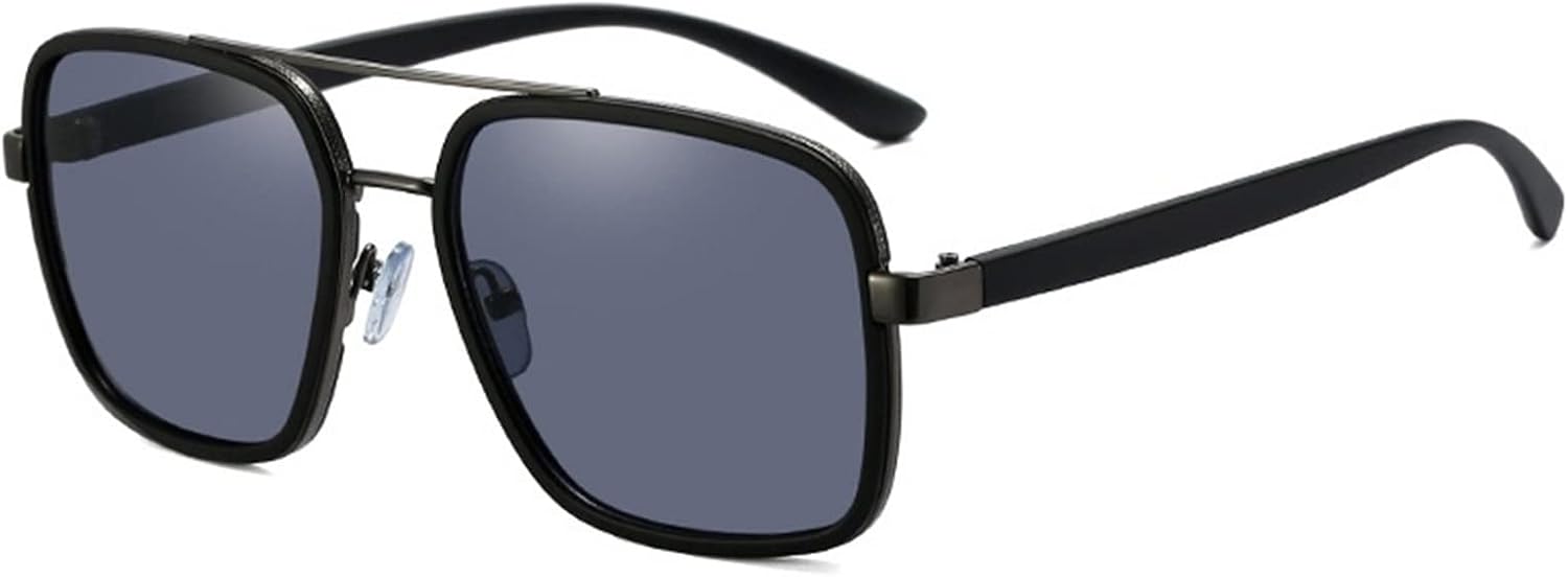 

GAOXIN Модные солнцезащитные очки в крупной оправе для мужчин и женщин, с защитой от УФ-излучения UV400, для использования на открытом воздухе и на пляже (Цвет: C, Размер: Средний), C