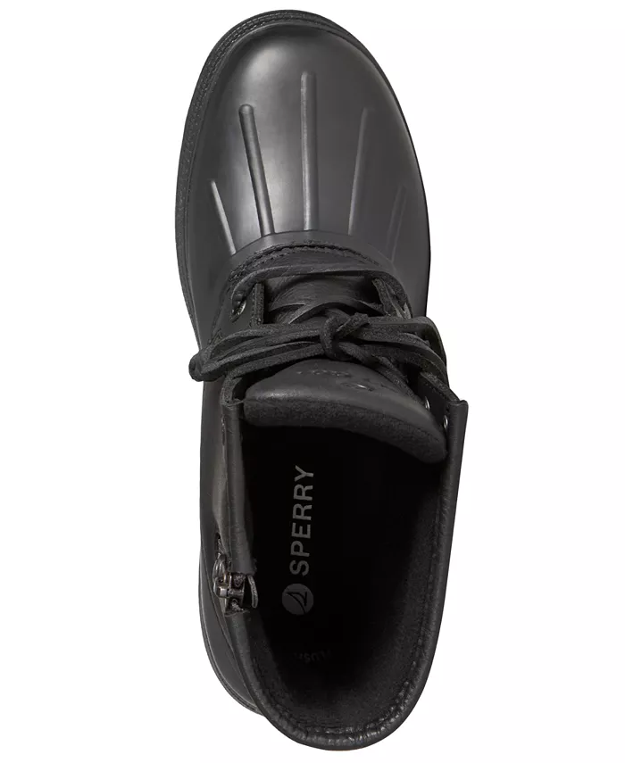 Женские сапоги Saltwater 2.0 с круглым носком и молнией Sperry, черный — фото 4