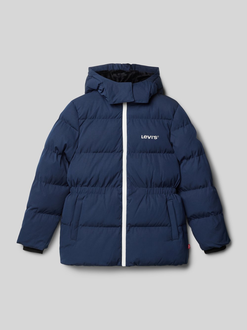 

Стеганая куртка с пришитыми этикетками Levi’s Kids, темно-синий